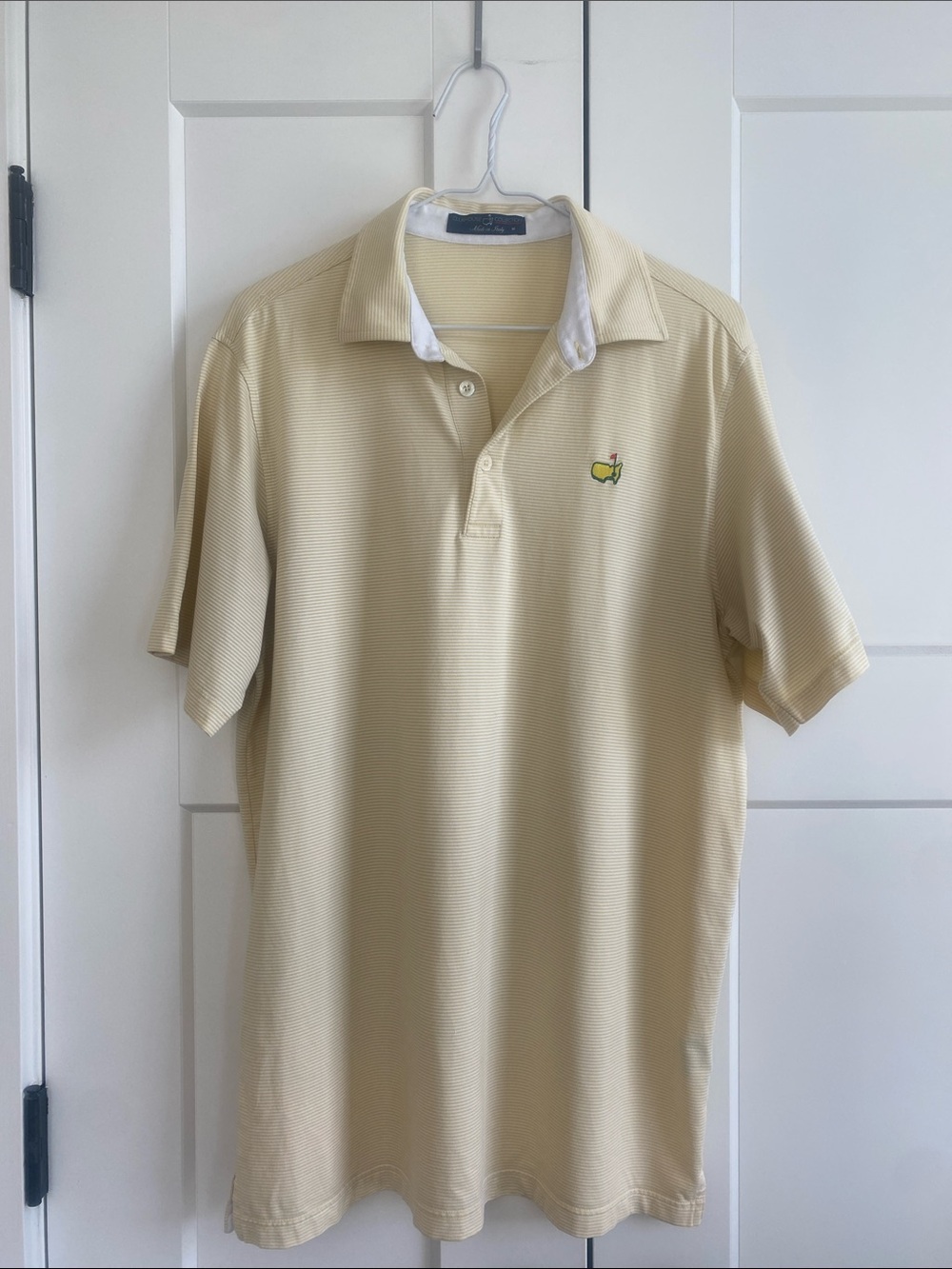 Clubhouse Collection Masters Emblem Golf Polo Shirt